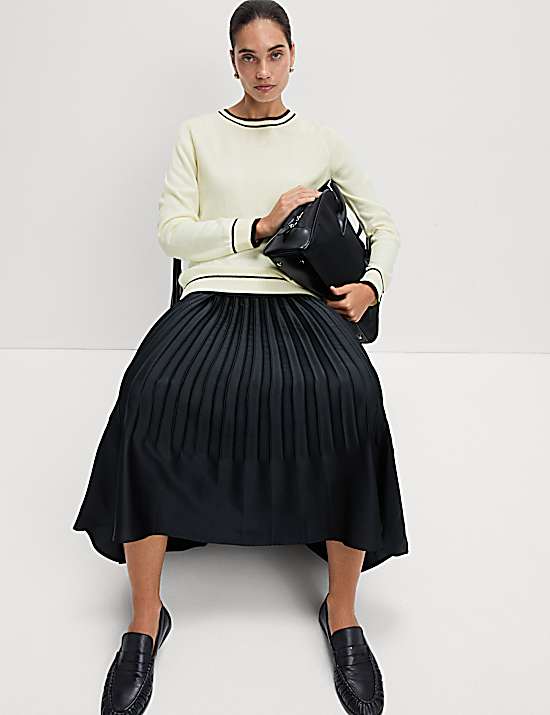 Tailored Striped Longline Waistcoat