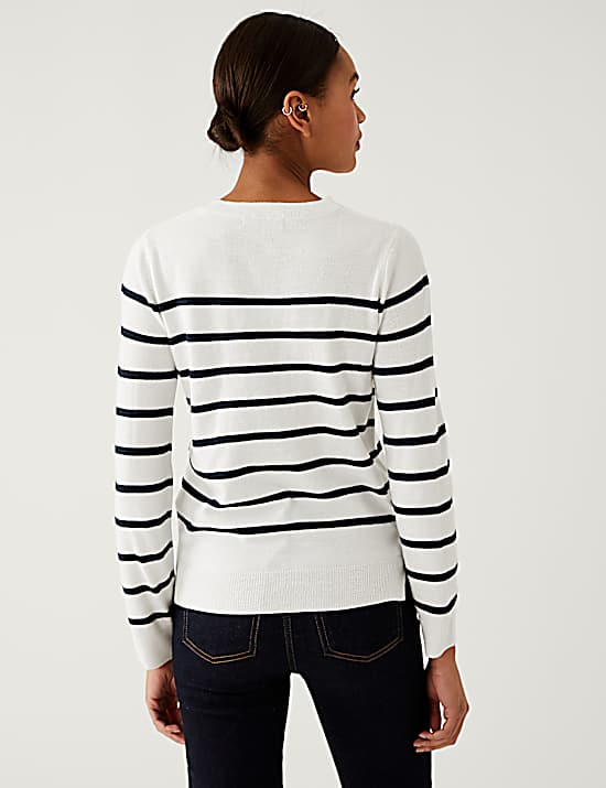 Tailored Striped Longline Waistcoat