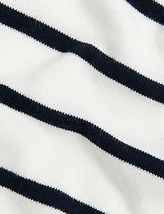Tailored Striped Longline Waistcoat
