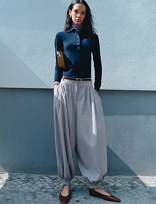 Tailored Striped Longline Waistcoat