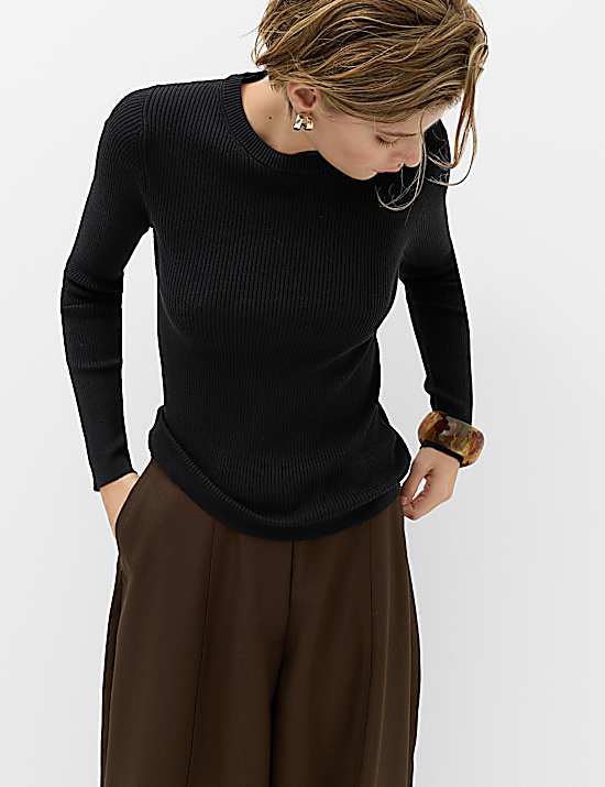 Tailored Striped Longline Waistcoat