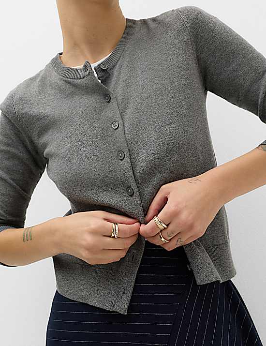 Tailored Striped Longline Waistcoat