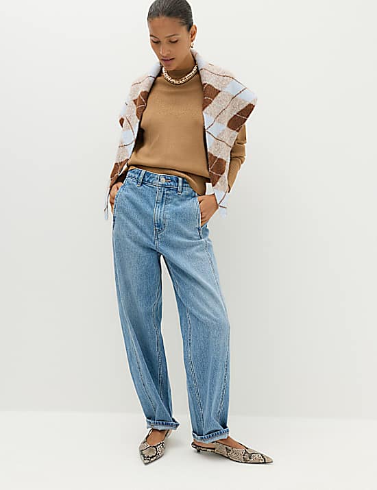 Tailored Striped Longline Waistcoat