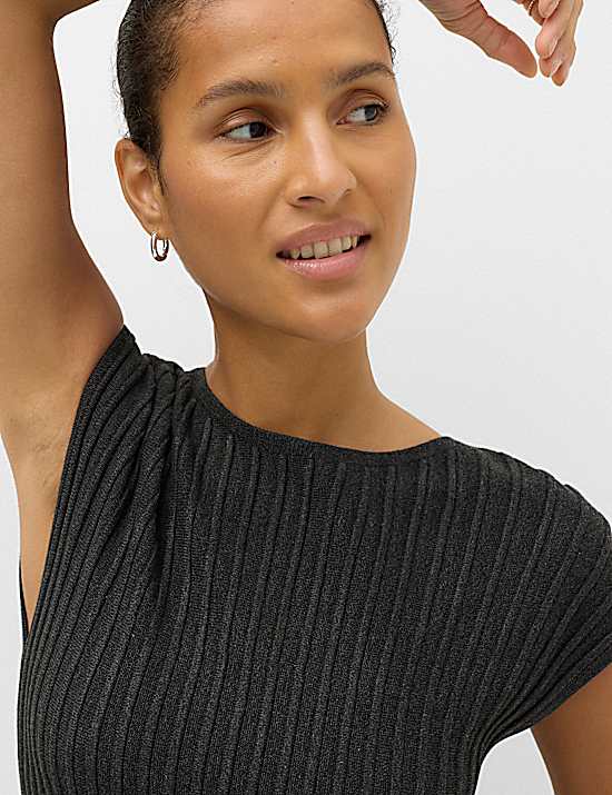 Tailored Striped Longline Waistcoat