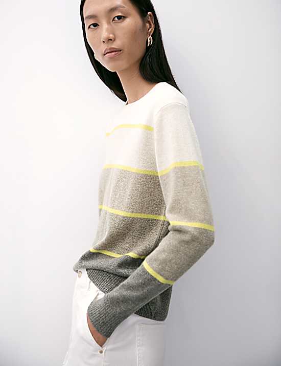 Tailored Striped Longline Waistcoat