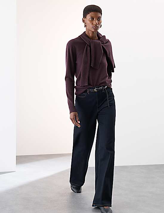 Tailored Striped Longline Waistcoat