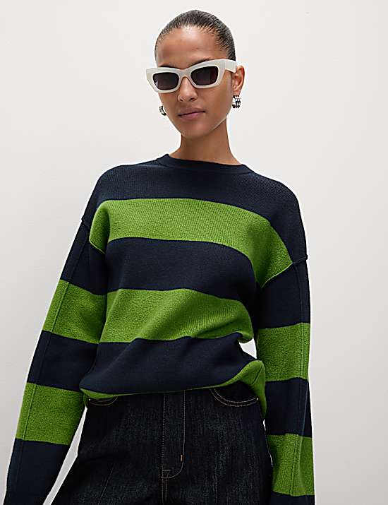 Tailored Striped Longline Waistcoat