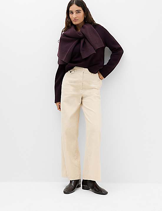Tailored Striped Longline Waistcoat