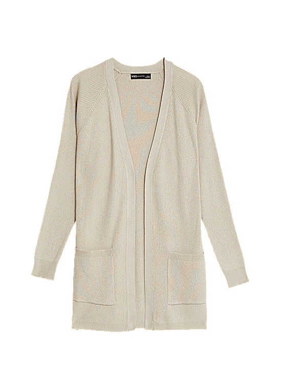 Tailored Striped Longline Waistcoat