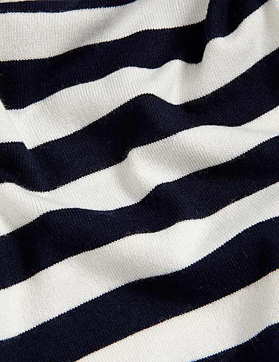 Tailored Striped Longline Waistcoat