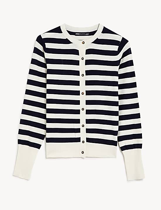 Tailored Striped Longline Waistcoat