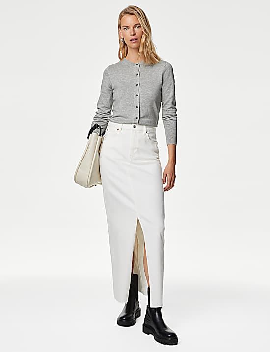 Tailored Striped Longline Waistcoat
