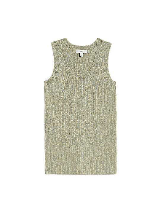 Tailored Striped Longline Waistcoat