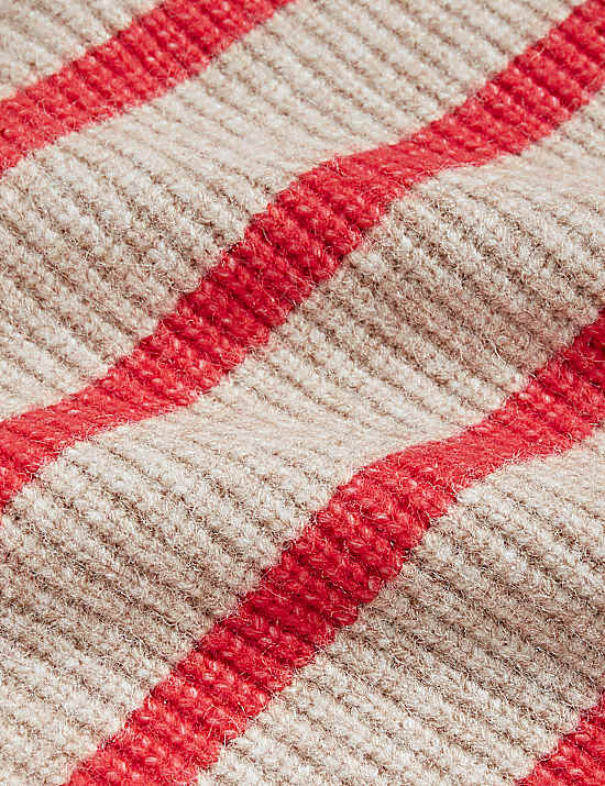 Tailored Striped Longline Waistcoat