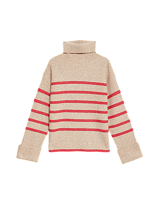 Tailored Striped Longline Waistcoat