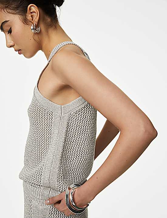 Tailored Striped Longline Waistcoat