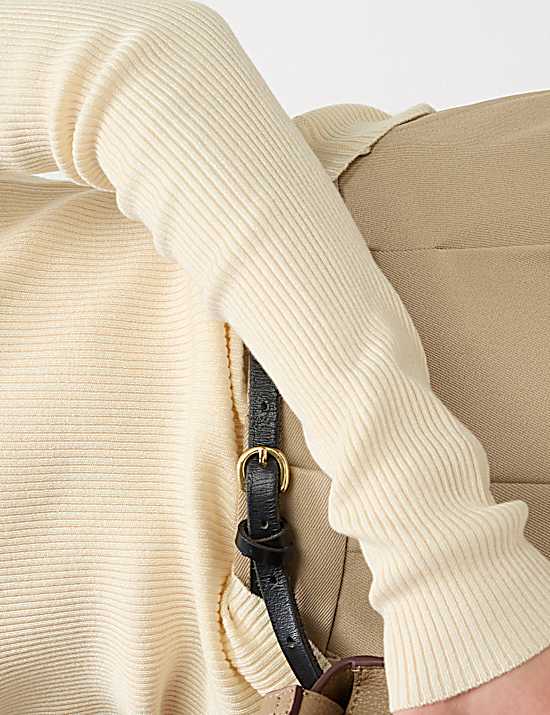Tailored Striped Longline Waistcoat