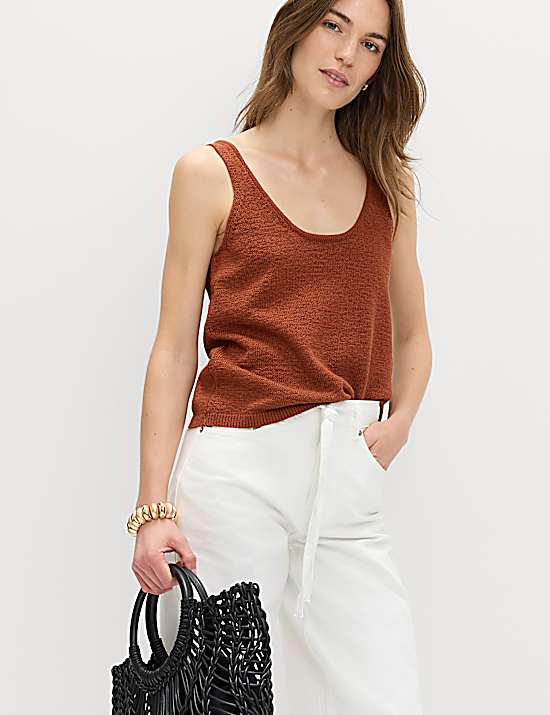 Tailored Striped Longline Waistcoat