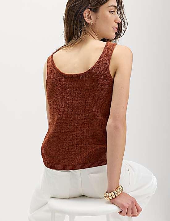 Tailored Striped Longline Waistcoat