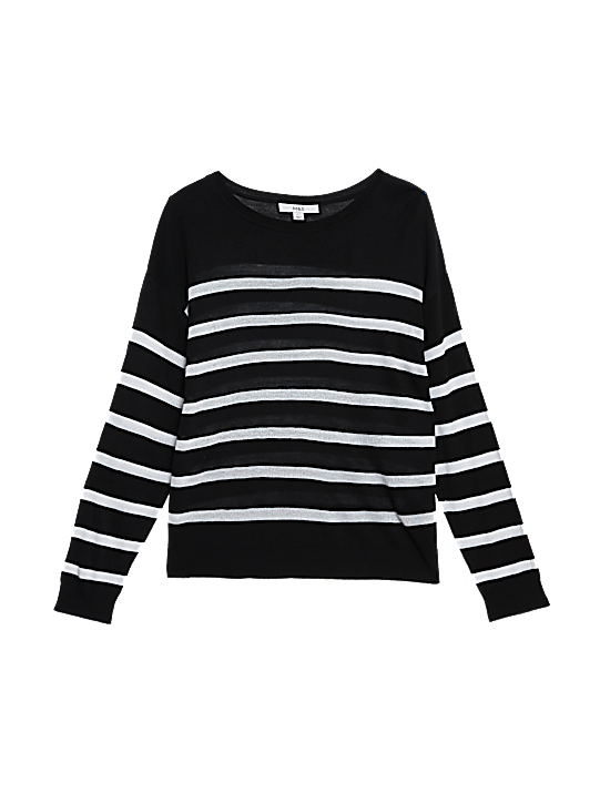 Tailored Striped Longline Waistcoat