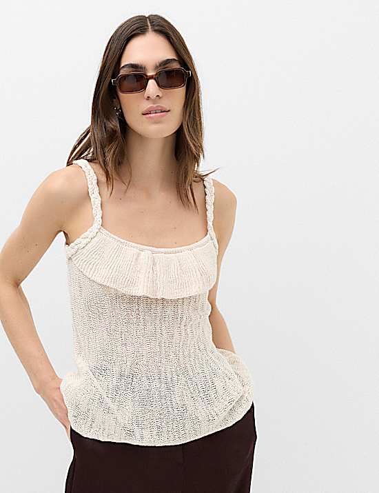 Tailored Striped Longline Waistcoat