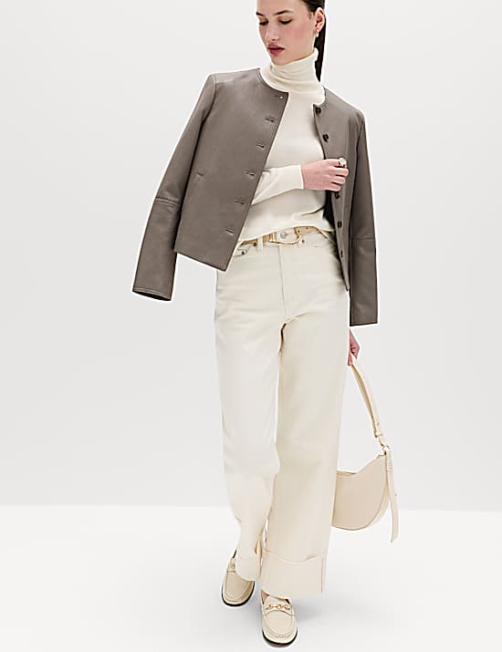 Tailored Striped Longline Waistcoat