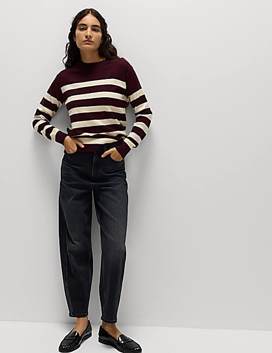 Tailored Striped Longline Waistcoat