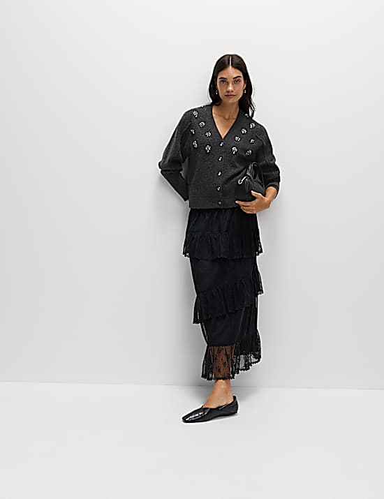 Tailored Striped Longline Waistcoat