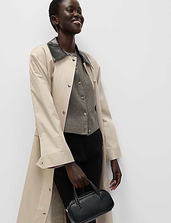 Tailored Striped Longline Waistcoat