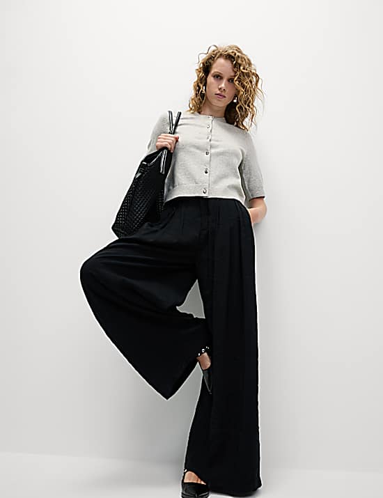Tailored Striped Longline Waistcoat