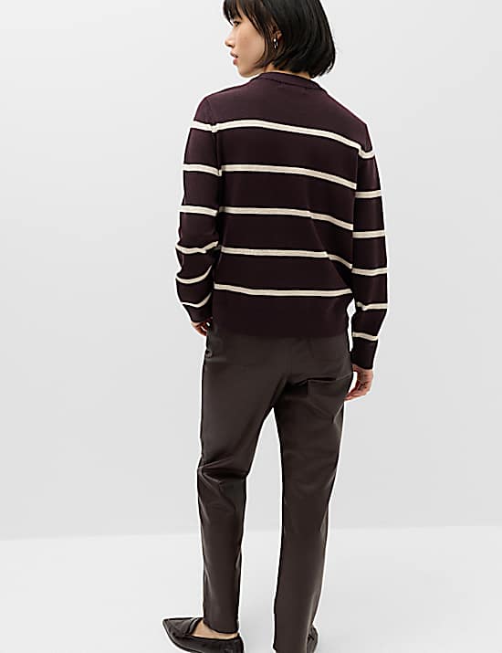 Tailored Striped Longline Waistcoat