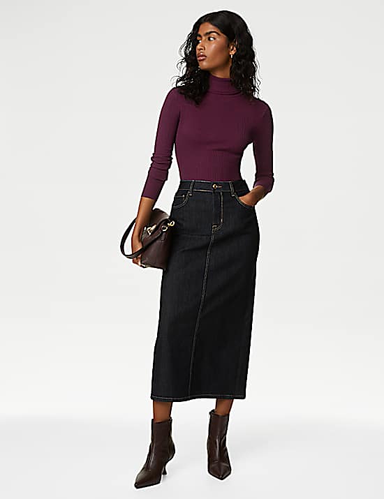 Tailored Striped Longline Waistcoat