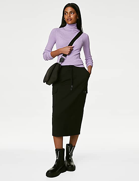 Tailored Striped Longline Waistcoat