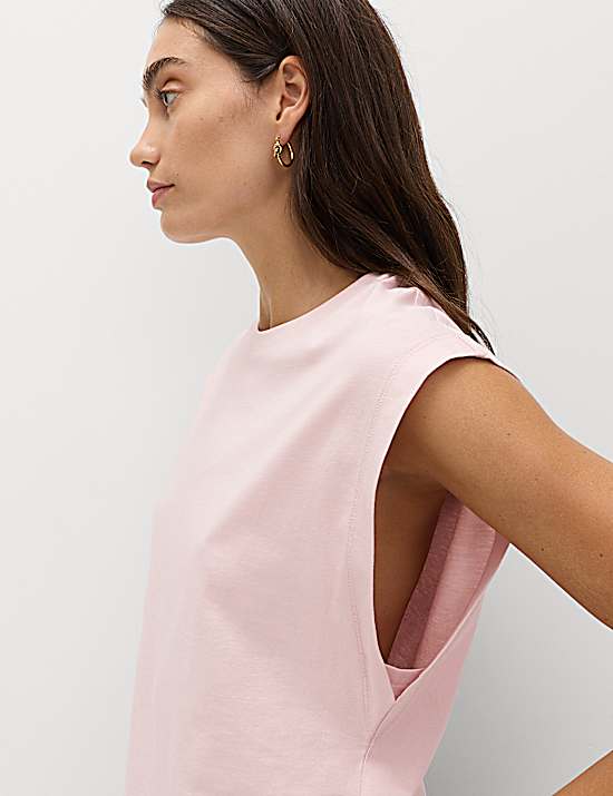 Tailored Striped Longline Waistcoat