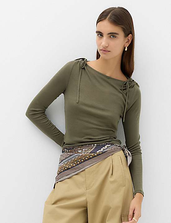 Tailored Striped Longline Waistcoat