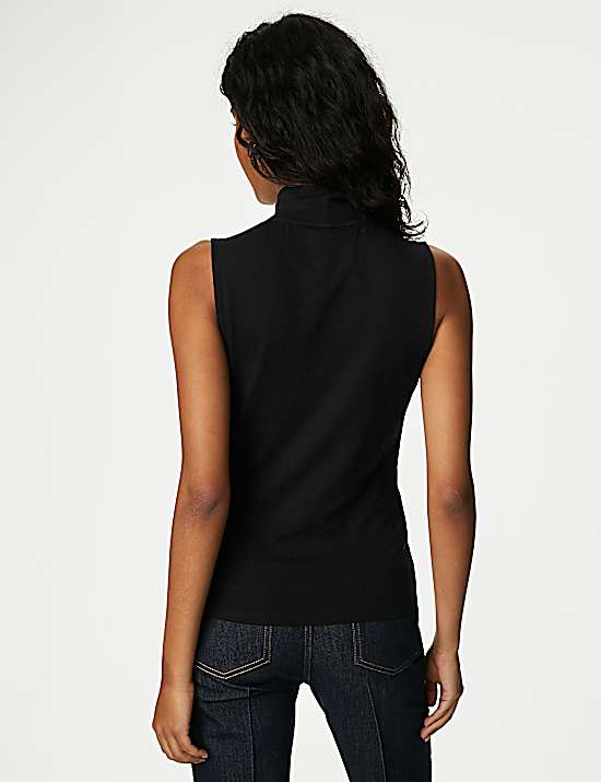 Tailored Striped Longline Waistcoat