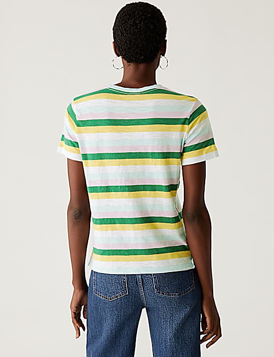 Tailored Striped Longline Waistcoat