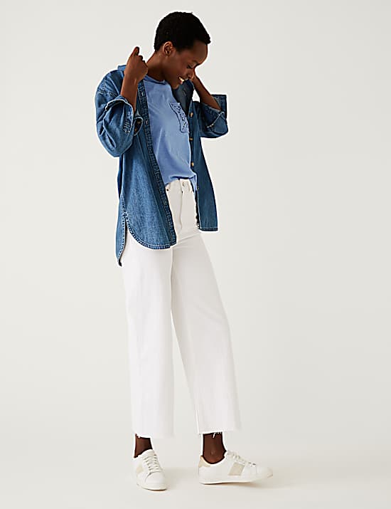 Tailored Striped Longline Waistcoat