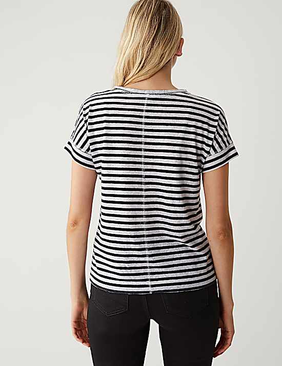 Tailored Striped Longline Waistcoat