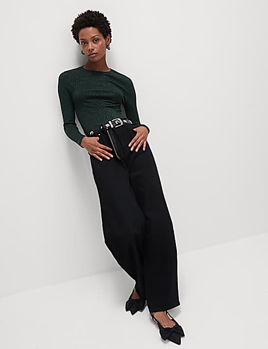 Tailored Striped Longline Waistcoat