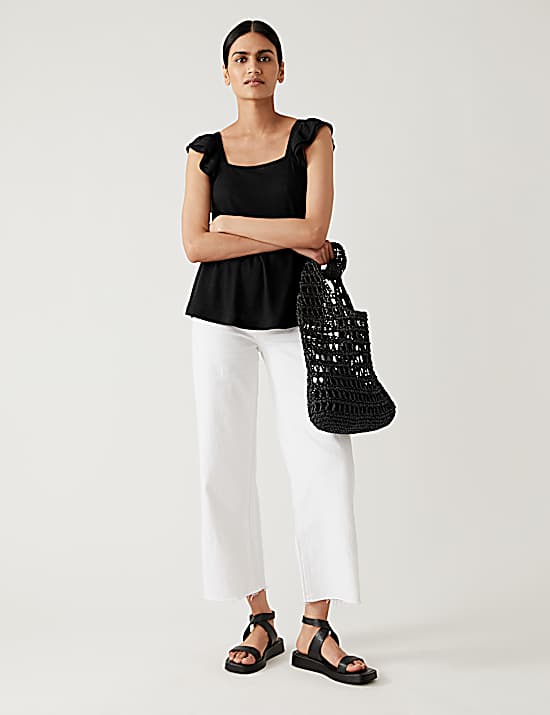 Tailored Striped Longline Waistcoat
