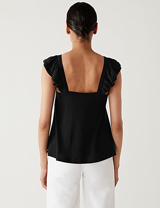 Tailored Striped Longline Waistcoat