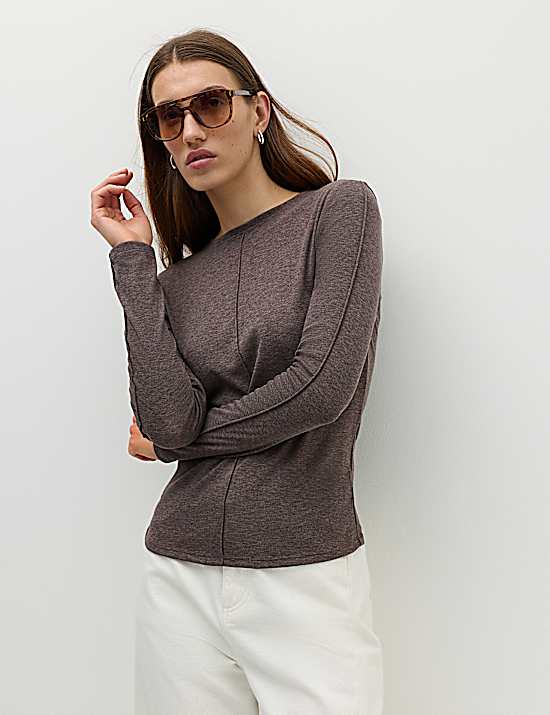 Tailored Striped Longline Waistcoat
