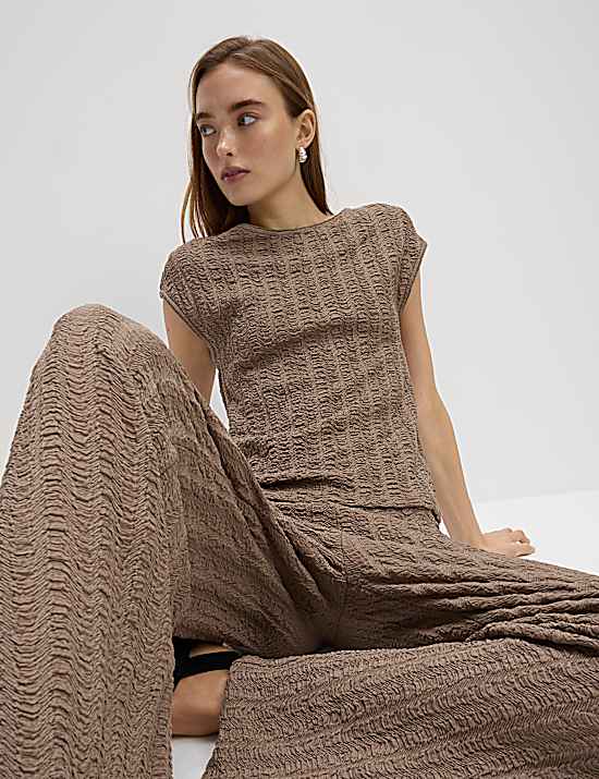 Tailored Striped Longline Waistcoat