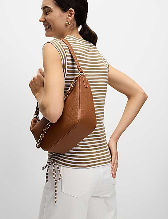 Tailored Striped Longline Waistcoat
