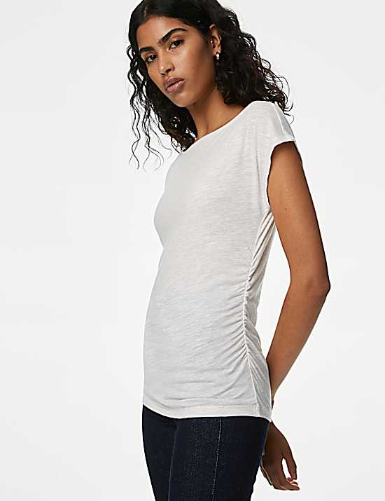 Tailored Striped Longline Waistcoat