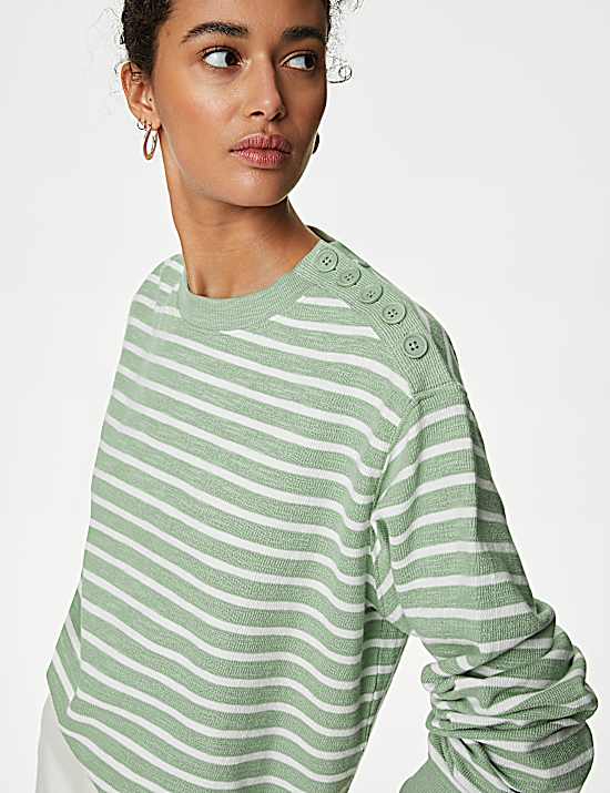 Tailored Striped Longline Waistcoat
