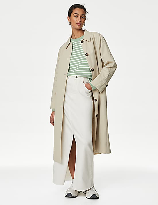 Tailored Striped Longline Waistcoat