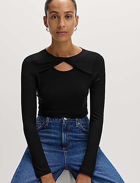 Tailored Striped Longline Waistcoat