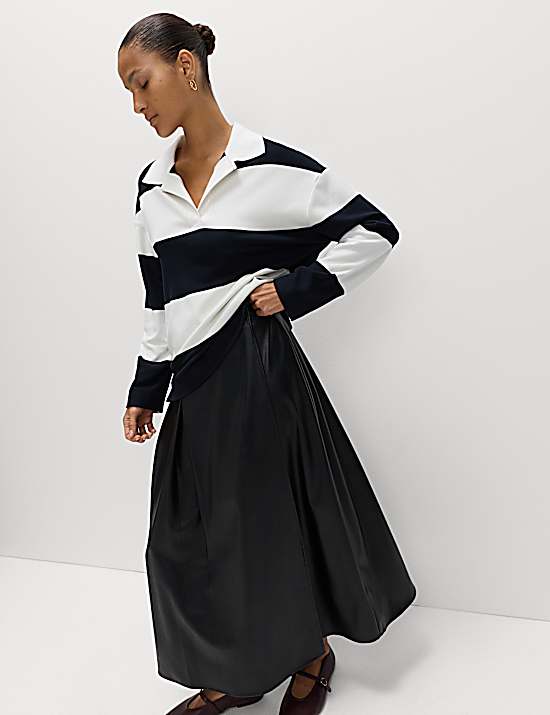 Tailored Striped Longline Waistcoat